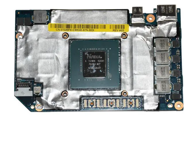 Alt view image 4 of 6 - Dell NVIDIA Quadro P4200M 8GB GDDR5 Graphics Card TDRPX