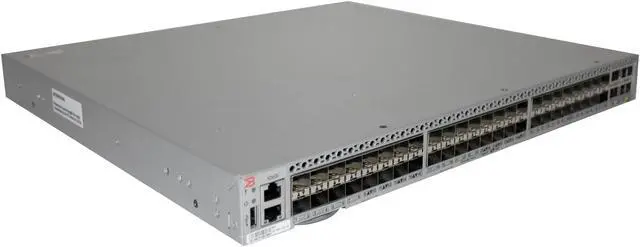 Alt view image 3 of 7 - Dell Brocade VDX 6740 48x 10GbE SFP+ & 4x 40Gb QSFP+ L3 Network Switch 100-585-169-01