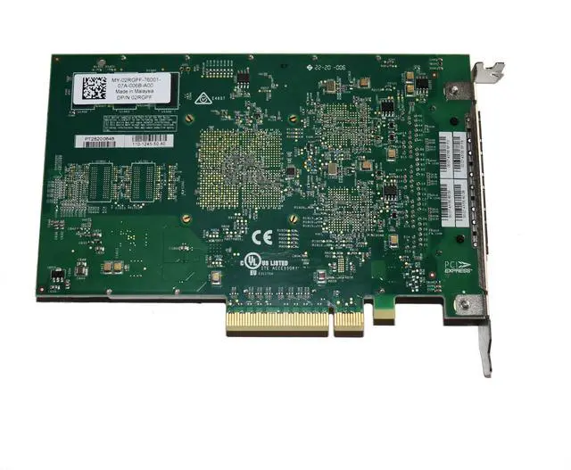 Alt view image 4 of 7 - Dell Chelsio T540-BT Quad Port 10GbE Network Adapter Card 2RGPF