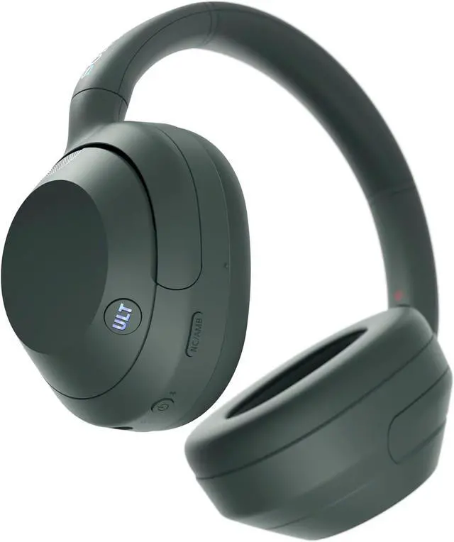 Alt view image 3 of 4 - Sony ULT WEAR 900N Wireless Noise Canceling Bluetooth Headphones Forest Gray WHULT900N/H
