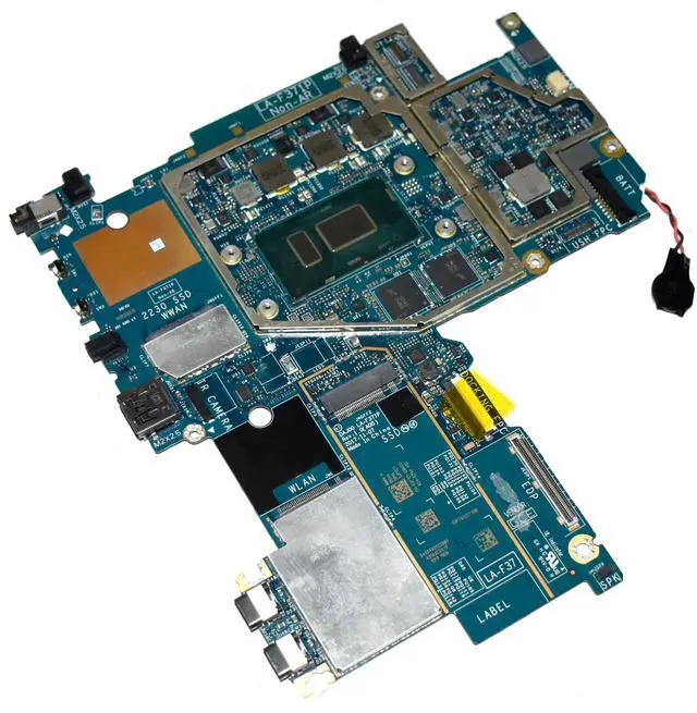 Alt view image 4 of 7 - Dell Latitude 5290 2-in-1 Intel Core i5-8350U 1.7GHz Quad-Core Laptop Motherboard JP7C1
