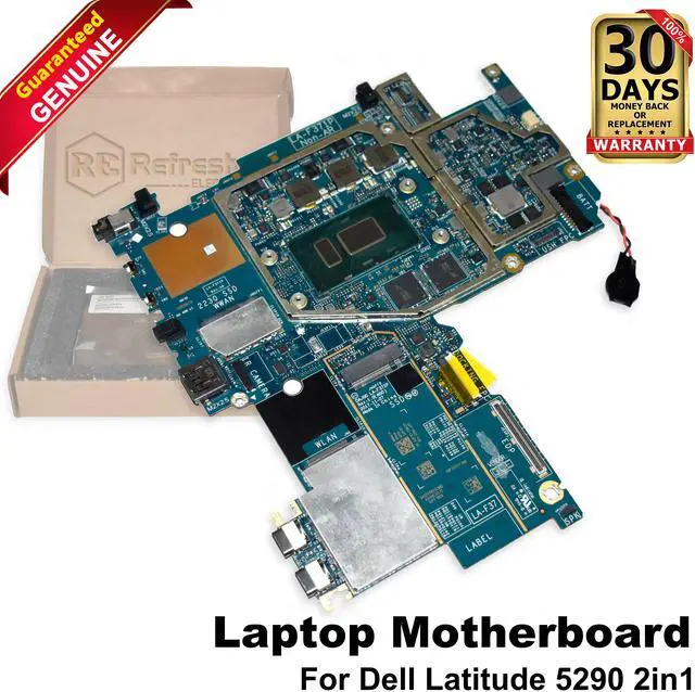 Main image of Dell Latitude 5290 2-in-1 Intel Core i5-8350U 1.7GHz Quad-Core Laptop Motherboard JP7C1