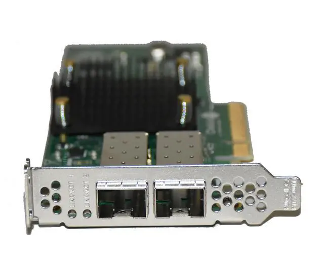 Alt view image 6 of 7 - Dell Chelsio T520-CR 10GB Dual Port Converged Network Adapter K4GTV