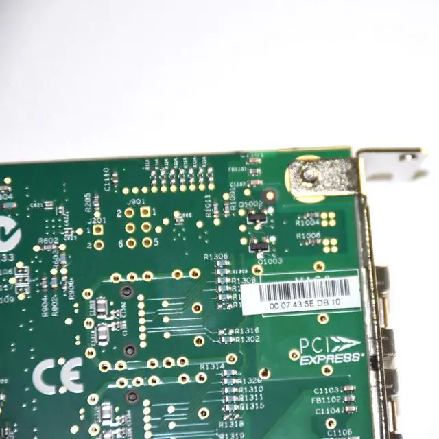 Alt view image 7 of 7 - Dell Chelsio T520-CR 10GB Dual Port Converged Network Adapter K4GTV