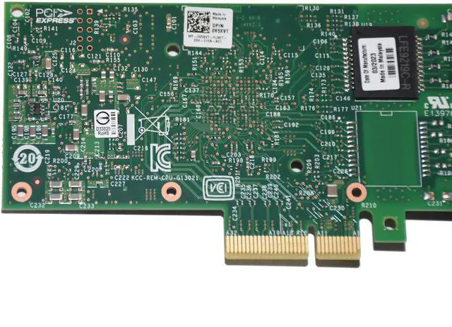 Alt view image 5 of 7 - Dell Intel I350-T2 1GB Dual Port Ethernet Server Adapater V5XVT