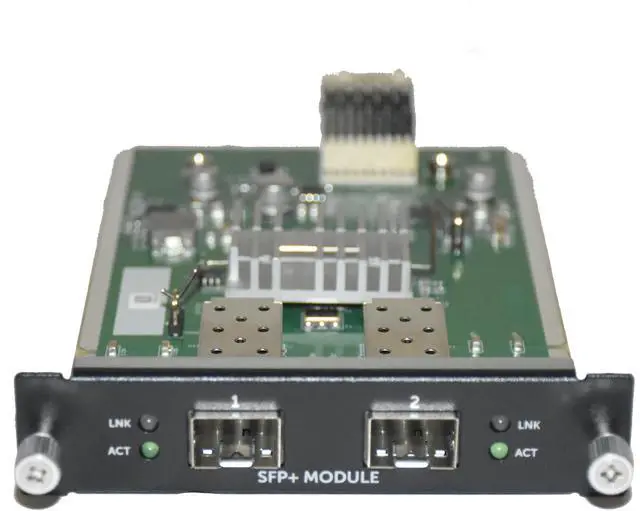 Alt view image 4 of 6 - Dell N30XX 10GSFP Dual Port 10 Gigabit Ethernet SFP+ Uplink Networking Module 41VC3