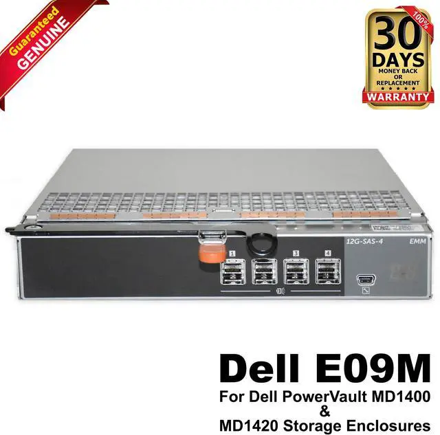 Main image of Dell PowerVault MD1400 & MD1420 E09M Storage Enclosures 2X93X