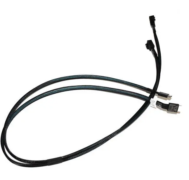 Alt view image 4 of 6 - Dell R640, R740 & R940XA PowerEdge Server SAS to SATA x8 Cable W46M3