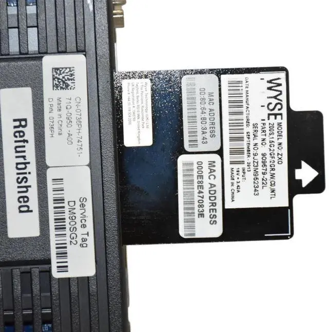 Alt view image 2 of 7 - Dell Wyse 7010 Thin Client AMD G-T52R 1.5GHz 2GB RAM 8GB SSD WIFI Citrix 736PH