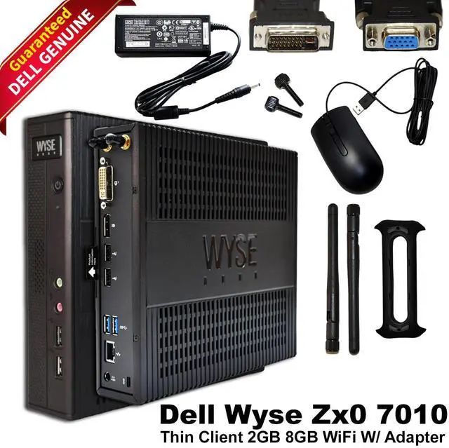 Main image of Dell Wyse 7010 Thin Client AMD G-T52R 1.5GHz 2GB RAM 8GB SSD WIFI Citrix 736PH