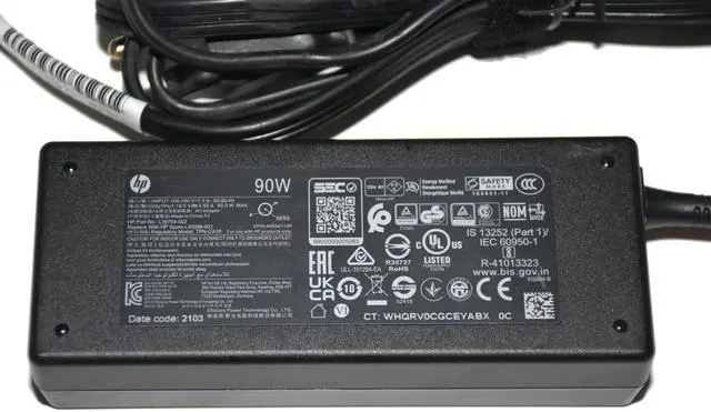 Alt view image 5 of 6 - HP TPN-CA18 19.5V 4.74A 90W AC Power Adapter Charger L39754-002