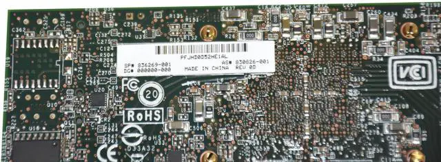 Alt view image 7 of 7 - HP Smart Array P408i-p SR Gen10 PCI Express 3.0 x8 12Gb/s SAS RAID Card 836269-001