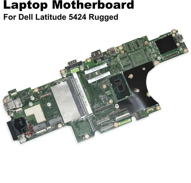 Alt view image 2 of 7 - Dell Latitude 5424 Rugged Intel i3-7130U 2.7GHz Laptop Motherboard VCG31