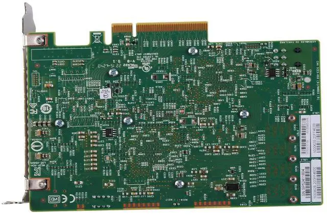 Alt view image 8 of 8 - For ZFS TrueNAS UNRAID LSI SAS 9300-16i RAID Controller Card 12Gbps HBA BUS Adapter IT Mode SATA PCIe Expander Card