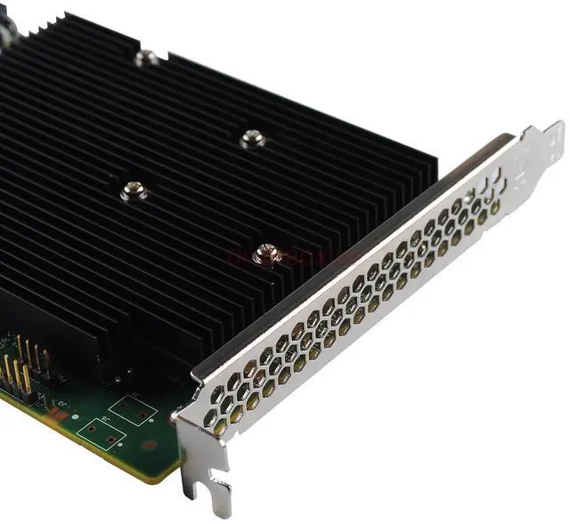 Alt view image 3 of 8 - For ZFS TrueNAS UNRAID LSI SAS 9300-16i RAID Controller Card 12Gbps HBA BUS Adapter IT Mode SATA PCIe Expander Card