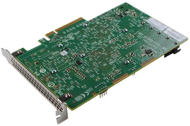 Alt view image 6 of 8 - For ZFS TrueNAS UNRAID LSI SAS 9300-16i RAID Controller Card 12Gbps HBA BUS Adapter IT Mode SATA PCIe Expander Card