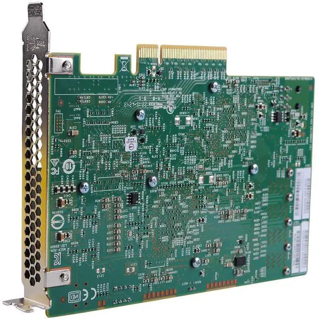 Alt view image 8 of 8 - LSI LSI00447  Logic Controller Card 00447 9300-16i 16Port 12Gb/s SAS x8 PCI-Express 3 Full Height Brown Box