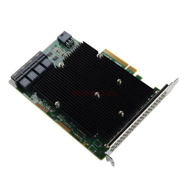 Alt view image 2 of 8 - LSI 9300-16i 16-Port 12Gb/s SAS Controller HBA Card with P16 IT Mode for ZFS TrueNAS unRAID