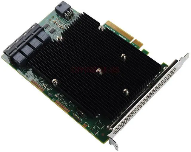Alt view image 3 of 8 - LSI 9300-16i 16-Port 12Gb/s SAS Controller HBA Card with P16 IT Mode for ZFS TrueNAS unRAID