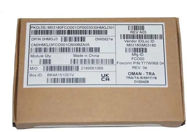 Alt view image 6 of 6 - DW5821e Genuine Foxconn 4G LTE CAT 16 Pcie USB M.2 3052 Wwan Card HMGJ3 0HMGJ3 Laptop Wireless Cards - Wifi