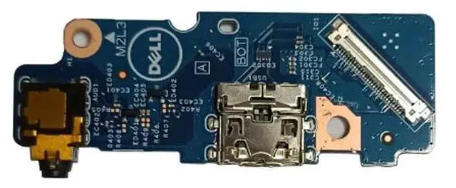 Alt view image 2 of 7 - R6W61 0R6W61 for 5310 input and output IO board assembly audio USB board with cable