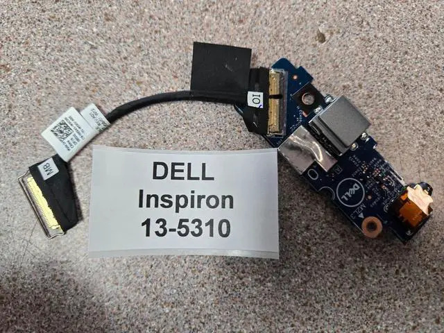 Alt view image 7 of 7 - R6W61 0R6W61 for 5310 input and output IO board assembly audio USB board with cable