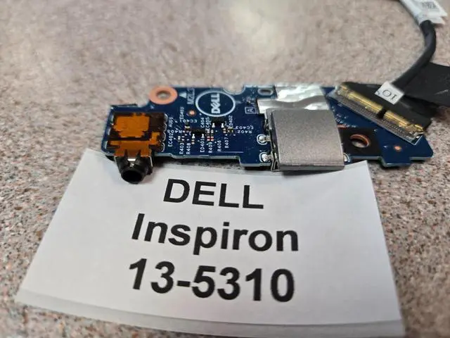 Alt view image 4 of 7 - R6W61 0R6W61 for 5310 input and output IO board assembly audio USB board with cable