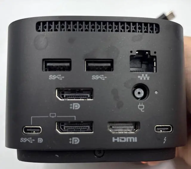 Alt view image 8 of 8 - HP Thunderbolt Dock 280W G4 with Combo Cable 4J0G4AA - OEM