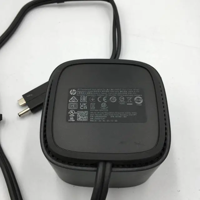 Alt view image 6 of 8 - HP Thunderbolt Dock 280W G4 with Combo Cable 4J0G4AA - OEM