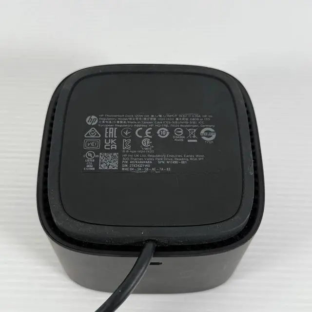 Alt view image 6 of 8 - HP Thunderbolt Dock 280W G4 with Combo Cable - for Notebook/Desktop PC - 280 W - Thunderbolt 4 - 4K - 3840 x 2160 - 5 x USB Ports - USB Type-C - 1 x RJ-45 Ports - Network (RJ-45) - 1 x HDMI Ports - HD