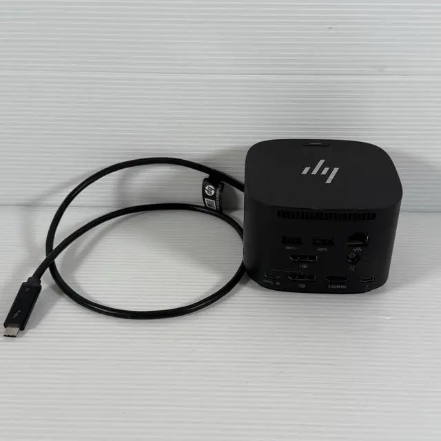 Alt view image 7 of 8 - HP Thunderbolt Dock 280W G4 with Combo Cable - for Notebook/Desktop PC - 280 W - Thunderbolt 4 - 4K - 3840 x 2160 - 5 x USB Ports - USB Type-C - 1 x RJ-45 Ports - Network (RJ-45) - 1 x HDMI Ports - HD