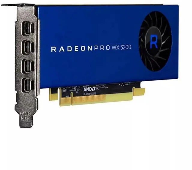 Alt view image 2 of 8 - Dell R99GK AMD Radeon Pro WX 3200 4GB Graphics Card - GDDR5 - PCI Express 3.0 x16 - Low Profile