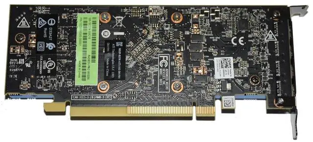 Alt view image 7 of 8 - Dell R99GK AMD Radeon Pro WX 3200 4GB Graphics Card - GDDR5 - PCI Express 3.0 x16 - Low Profile