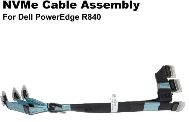 Alt view image 2 of 5 - Dell PowerEdge R840 24x 2.5" NVME PCIe Cable 2 Assembly XM32T