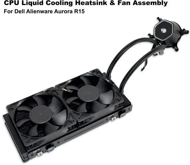 Alt view image 2 of 7 - Dell Alienware R15 Cooler Master Cryotech LED AMD Liquid Cooling Heatsink CN5XT