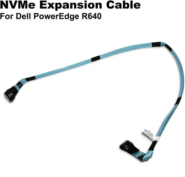 Alt view image 2 of 4 - Dell PowerEdge R640 10x 2.5" Flex Bay A0 NVMe 10-Port Expansion Cable M026C