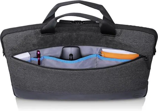 Alt view image 9 of 9 - Dell 0T65FK T65FK PF-SL-BK-4-17 Professional 14" Heather gray Laptop Sleeve CC1