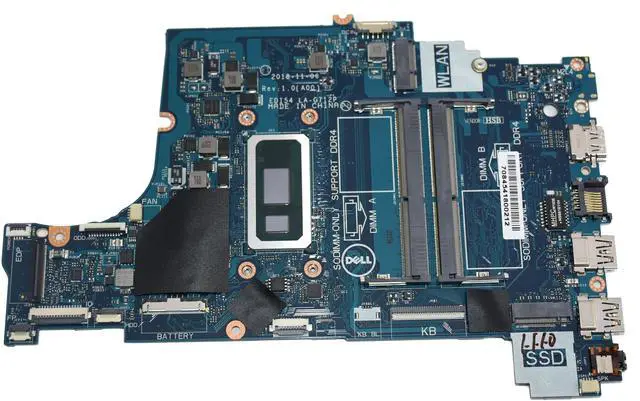 Alt view image 4 of 6 - Dell Vostro 3583 & Inspiron 3580 Core i5-8265U 1.60 GHz DDR4 Motherboard 14X91