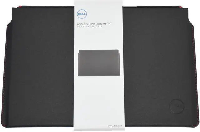 Alt view image 5 of 7 - Dell Premier XPS Precision 15 Notebook Case Sleeve Black D48TY