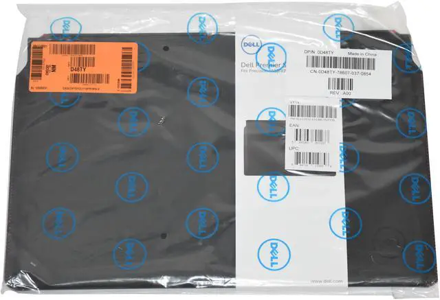 Alt view image 7 of 7 - Dell Premier XPS Precision 15 Notebook Case Sleeve Black D48TY