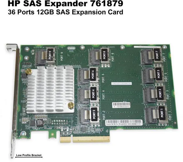 Alt view image 2 of 7 - HP ProLiant DL380 G9 12Gb/s SAS Expander Card 761879-001 727252-001