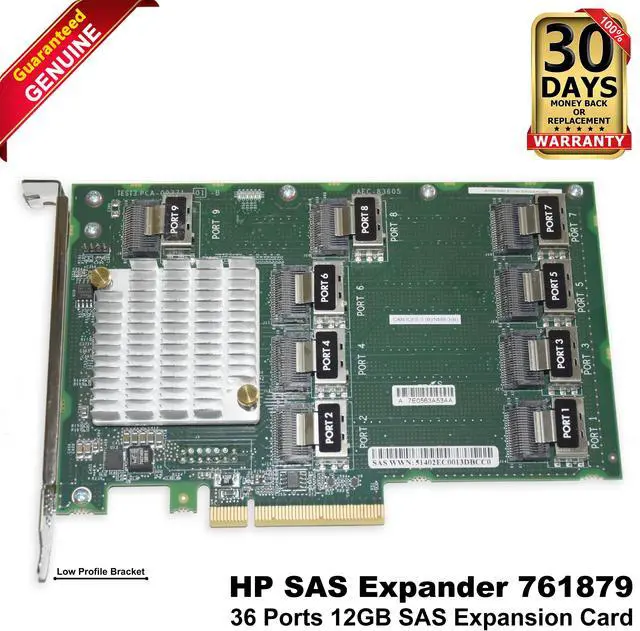 Main image of HP ProLiant DL380 G9 12Gb/s SAS Expander Card 761879-001 727252-001