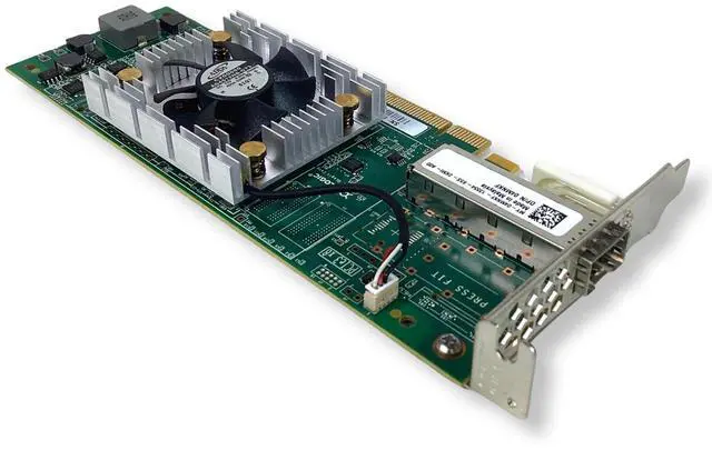 Alt view image 3 of 7 - Dell QLogic QLE2660L-DEL 16Gb FC SFP+ Single Port Low Profile HBA 4MNKF