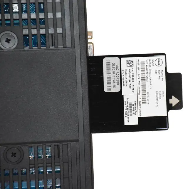 Alt view image 6 of 7 - Dell Wyse 5010 Thin Client AMD G-T48E 1.4GHz 2GB RAM ThinOS Kit 58468