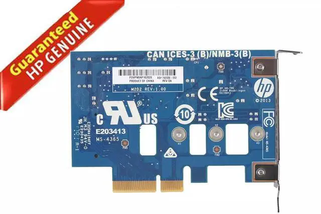 Main image of HP Z Turbo Ms-4365 SSD PCI Express 2.0 x8 To M.2 Adapter With Low Profile Bracket 742006-002