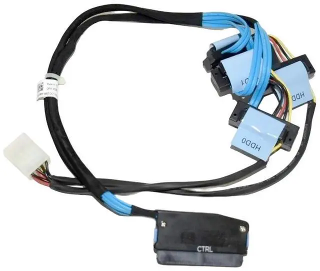 Alt view image 2 of 5 - Dell PowerEdge T310 Server Perc6i/SAS RAID 4 Drop Cable D385M