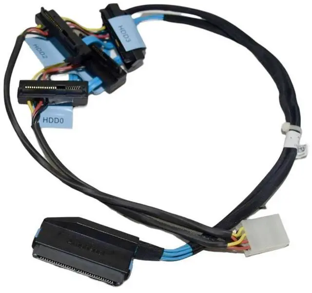 Alt view image 3 of 5 - Dell PowerEdge T310 Server Perc6i/SAS RAID 4 Drop Cable D385M