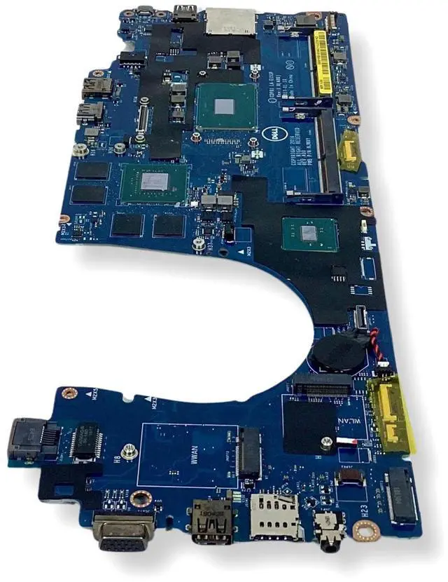 Alt view image 6 of 7 - Dell Precision 15 3520 Laptop Motherboard Intel i5 Quad Core 2.5GHz C2731