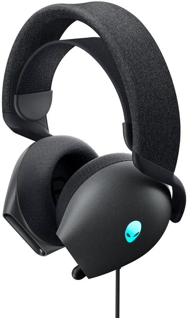 Alt view image 4 of 7 - Dell Alienware AW520H Wired Gaming Headset w/Microphone Black 0WVHP