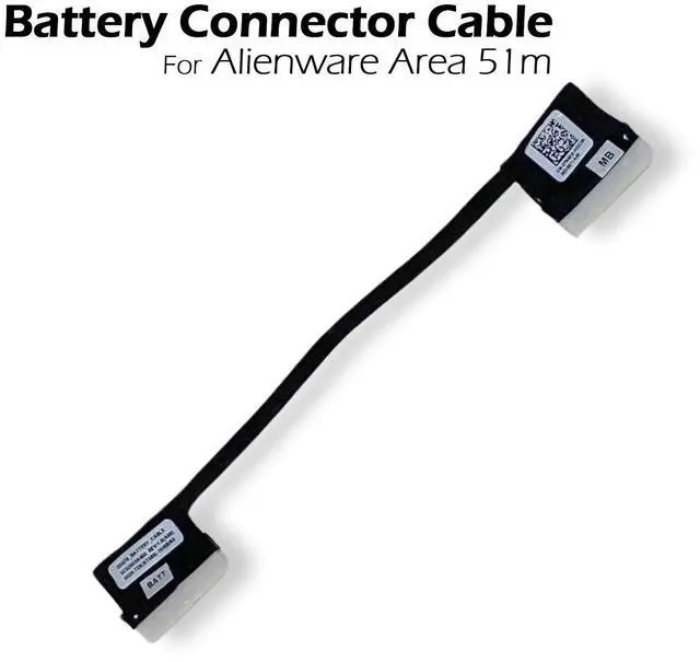 Alt view image 2 of 7 - Dell Alienware Area 51m R1 R2 Laptop Battery Cable DDQ70 DC02003A400 TN6KK